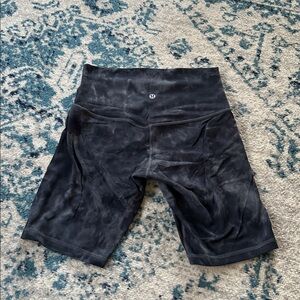 Lululemon align tie dye biker shorts 8”